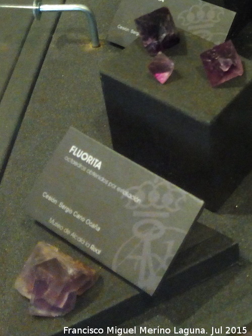 Fluorita - Fluorita. Museo de la Ciudad - Alcal la Real