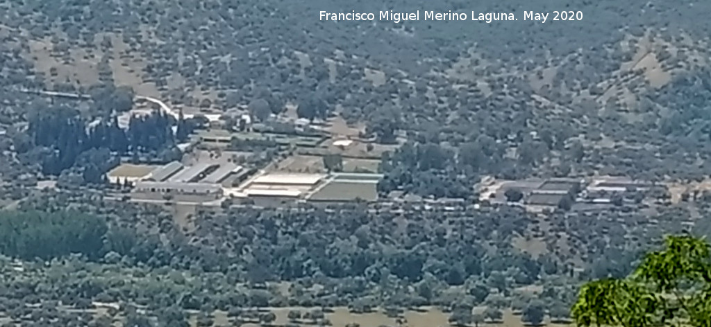 Aldea Lugar Nuevo - Aldea Lugar Nuevo. Desde el Santuario de la Virgen de la Cabeza