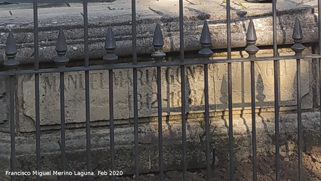 1812 - 1812. Monumento a Manuel Mar�a Gonz�lez �ngel - Jerez de la Frontera