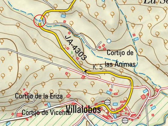 Puente del Gatunar - Puente del Gatunar. Mapa