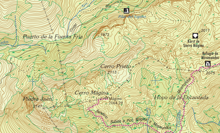 Cerro Prieto - Cerro Prieto. Mapa