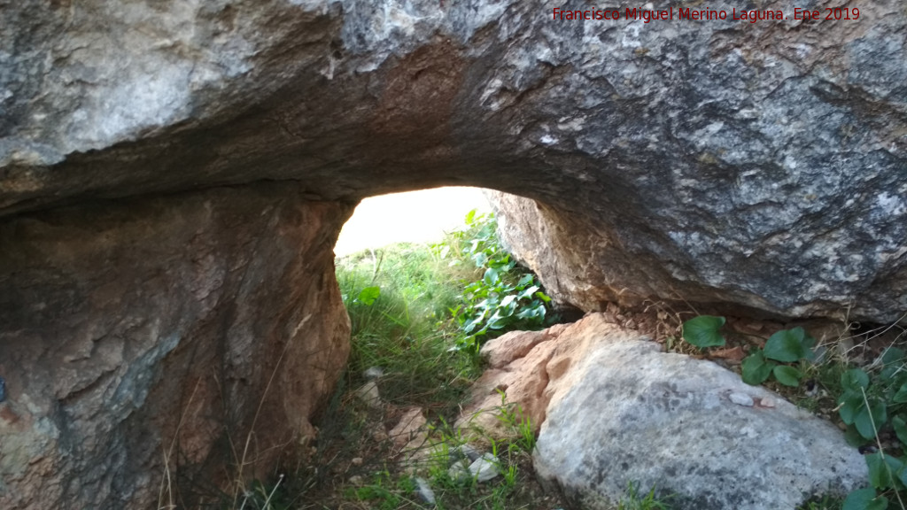 Cueva artificial de la Pea I - Cueva artificial de la Pea I. Entrada