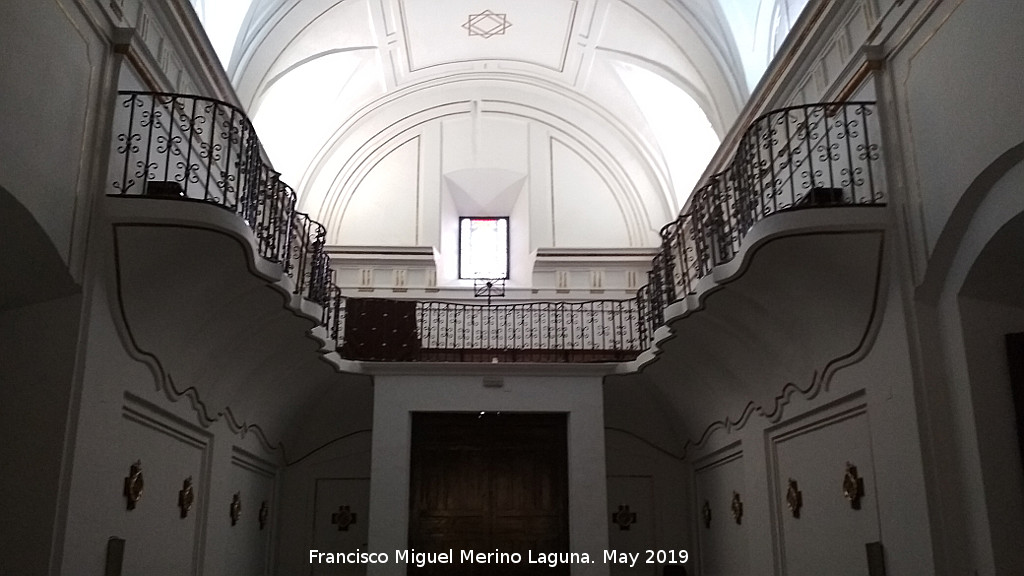 Ermita del Cristo del Prado - Ermita del Cristo del Prado. Coro