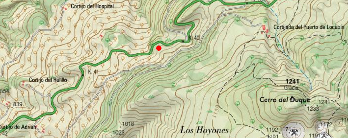 Aprisco de los Hoyones - Aprisco de los Hoyones. Mapa