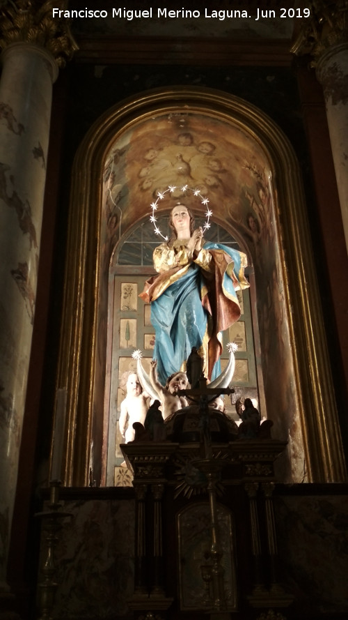 Iglesia de San Pedro y San Pablo. Interior - Iglesia de San Pedro y San Pablo. Interior. Ntra Sra de la Buena Dicha