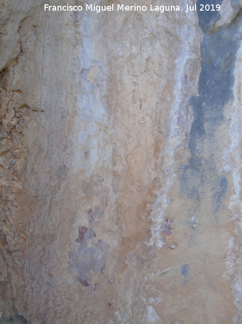 Pinturas rupestres de Pla de Petracos. Abrigo I - Pinturas rupestres de Pla de Petracos. Abrigo I. Otros restos