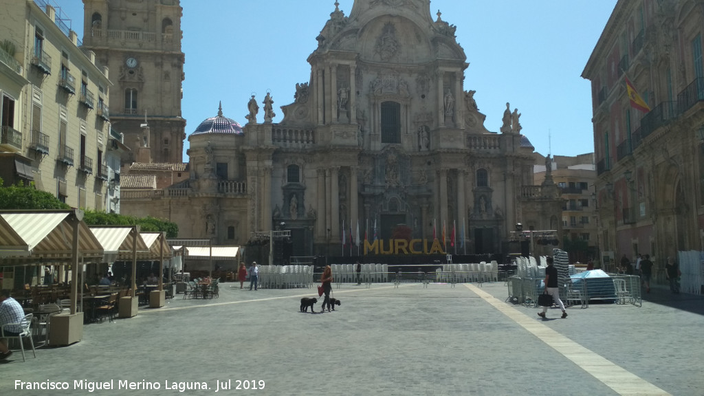Plaza del Cardenal Belluga - Plaza del Cardenal Belluga. 