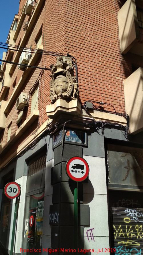 Casa de la Calle Riquelme n 19 - Casa de la Calle Riquelme n 19. 