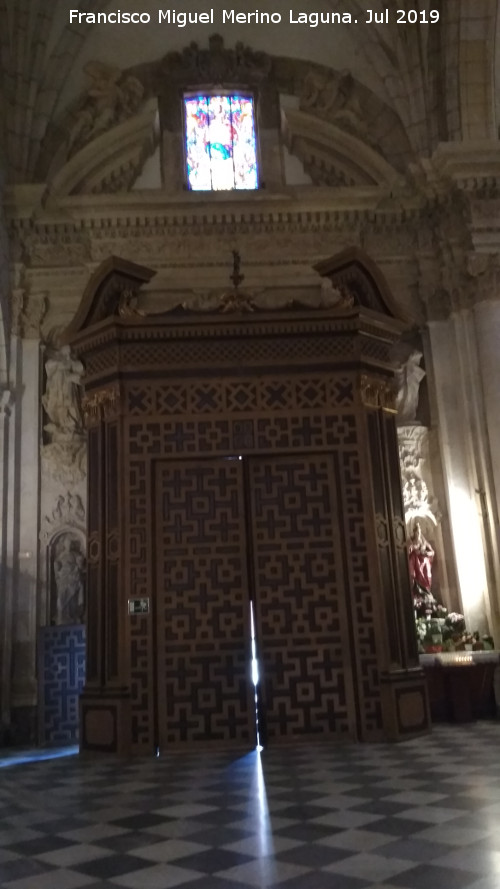 Catedral de Santa Mara. Contraportada - Catedral de Santa Mara. Contraportada. Puerta de la Ciudad o de San Gins