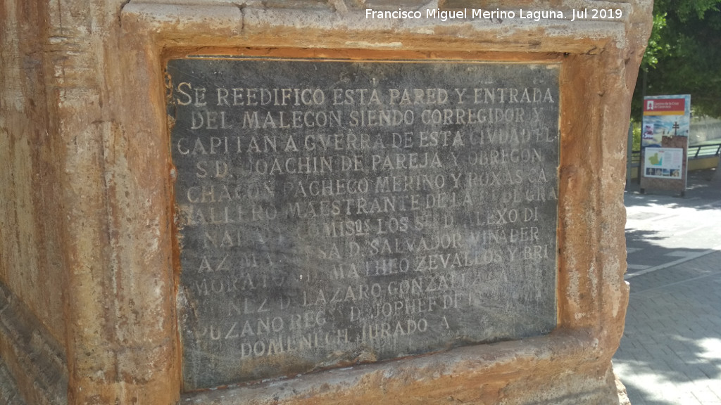 Len del Malecn - Len del Malecn. Placa