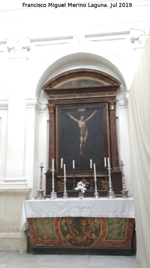 Catedral de Santa Mara. Capilla del Cristo del Consuelo - Catedral de Santa Mara. Capilla del Cristo del Consuelo. 
