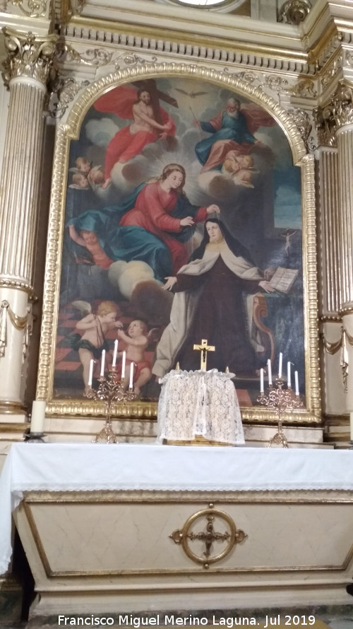 Catedral de Santa Mar�a. Capilla de Santa Magdalena de Pazzi - Catedral de Santa Mar�a. Capilla de Santa Magdalena de Pazzi. 