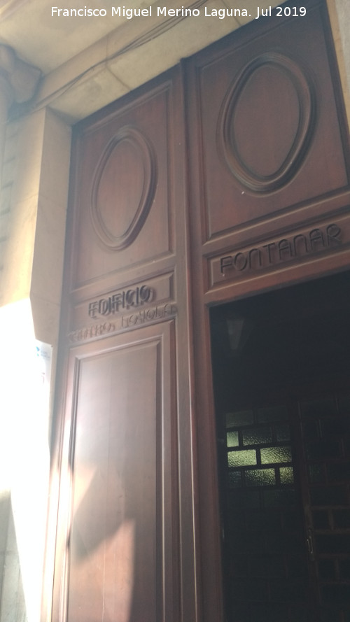 Palacio Fontanar - Palacio Fontanar. Puerta