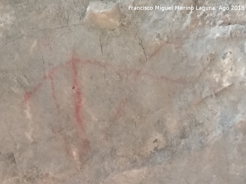 Pinturas rupestres y grabados de la Cueva de Mingo Lpez - Pinturas rupestres y grabados de la Cueva de Mingo Lpez. 