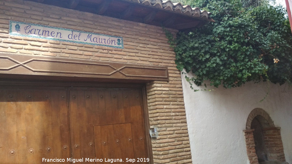 Pilar del Carmen del Maurn - Pilar del Carmen del Maurn. Situacin