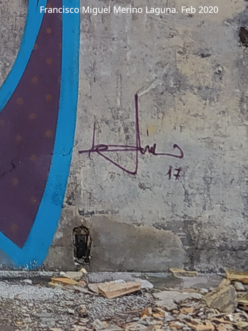 Grafiti de Belin Aquetzalli de la Cruz - Grafiti de Belin Aquetzalli de la Cruz. Firma