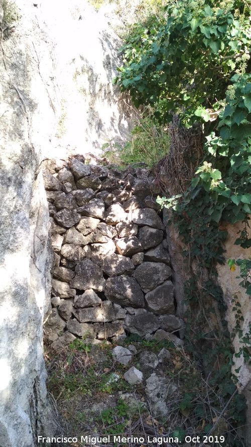 Aprisco de la Ladera de la Veleta - Aprisco de la Ladera de la Veleta. Muro de cierre