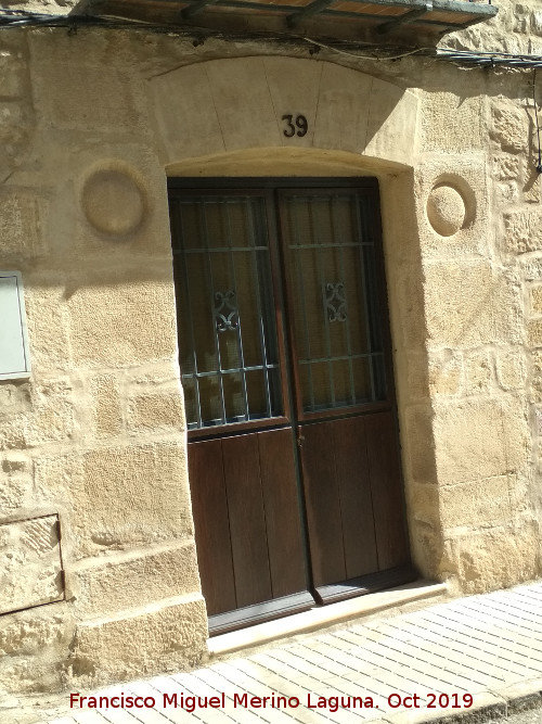 Casa de la Calle Chirinos n 39 - Casa de la Calle Chirinos n 39. Portada