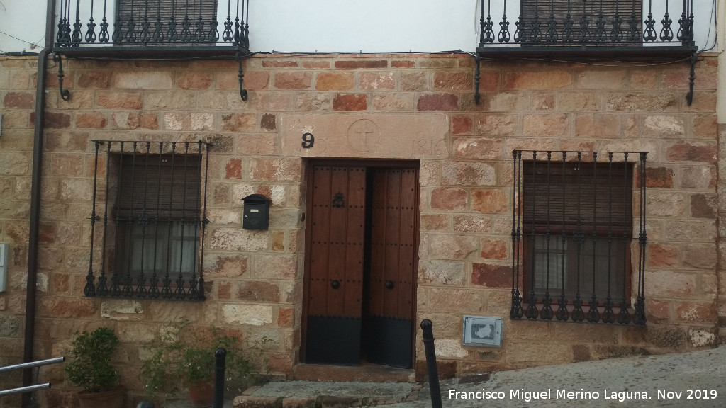 Casa de la Calle Cuesta de los Herradores n 9 - Casa de la Calle Cuesta de los Herradores n 9. 