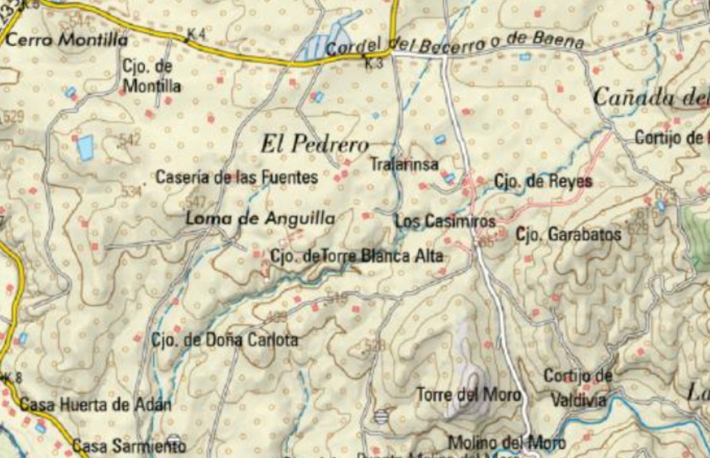 Cortijo Tralarinsa - Cortijo Tralarinsa. Mapa