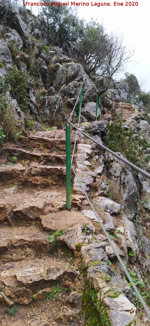 Sendero Cerrada de Utrero - Sendero Cerrada de Utrero. Escaleras