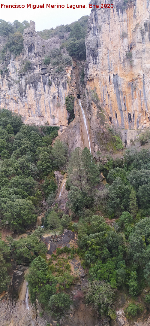 Mirador de Linarejos - Mirador de Linarejos. Vistas a la cascada