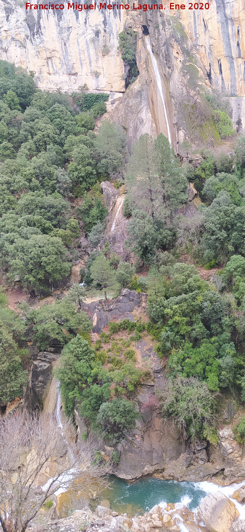 Mirador de Linarejos - Mirador de Linarejos. Vistas a la cascada