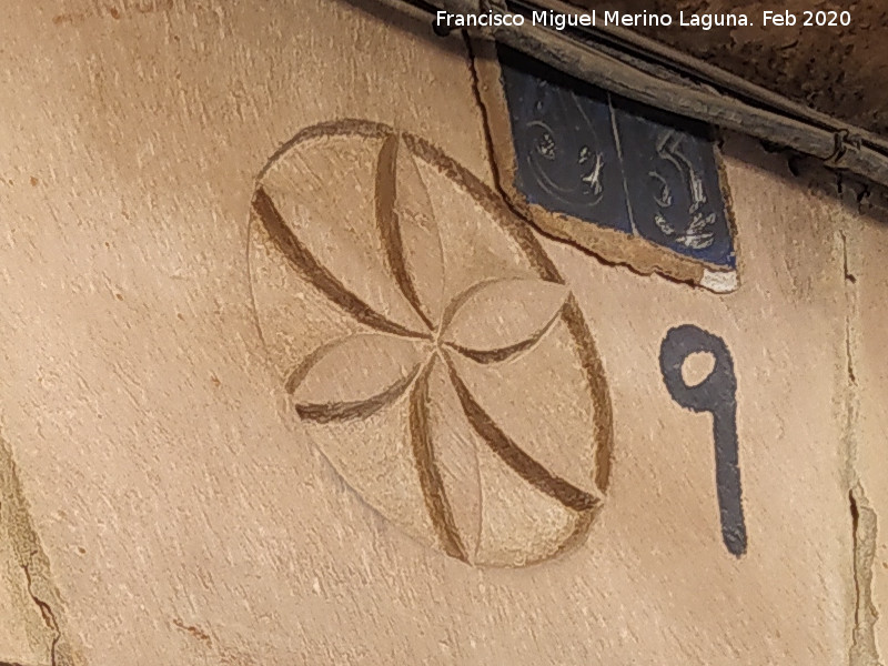 Casa de la Calle Crist�bal Col�n n� 9 - Casa de la Calle Crist�bal Col�n n� 9. Tondo floral