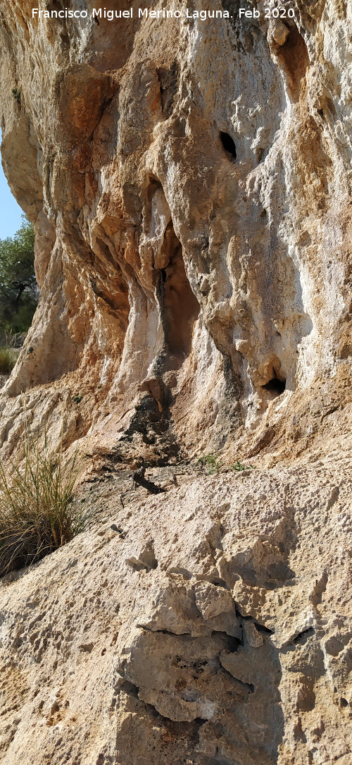 Abrigo de las Cazoletas de las Pe�as de Castro - Abrigo de las Cazoletas de las Pe�as de Castro. Abrigo