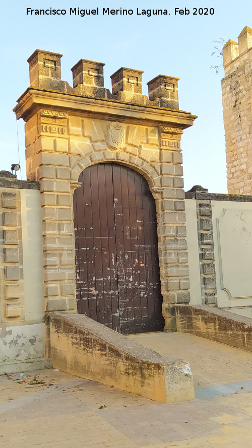 Alc�zar de Jerez. Puerta de San Fernando - Alc�zar de Jerez. Puerta de San Fernando. 