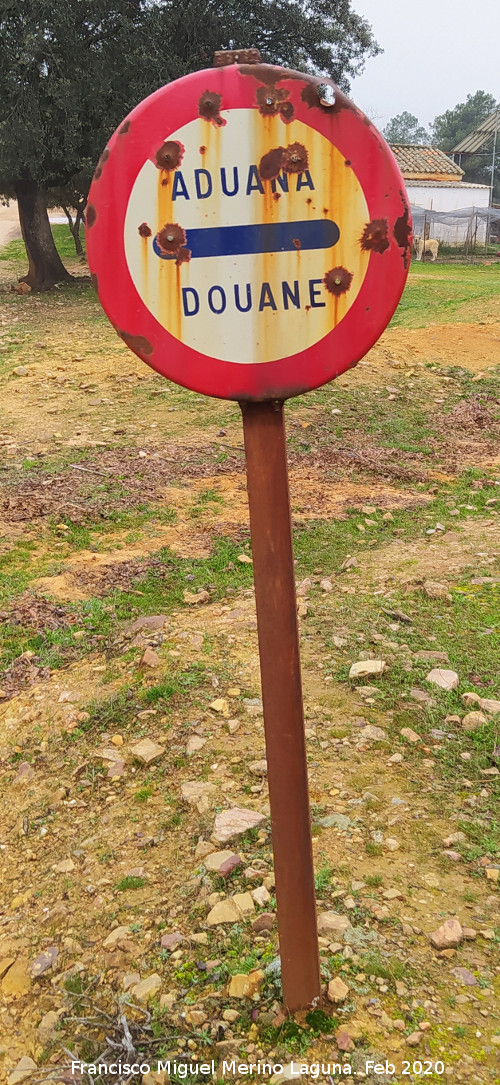 El Control - El Control. Se�al de aduana