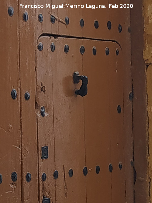 Casa de la Calle Horno de San Pablo n� 1 - Casa de la Calle Horno de San Pablo n� 1. Aldaba