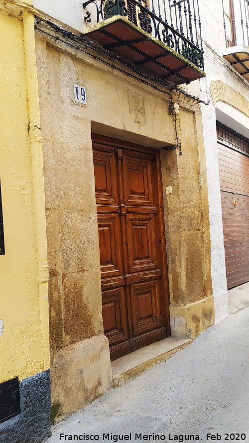 Casa de la Calle San Jorge n� 19 - Casa de la Calle San Jorge n� 19. Portada