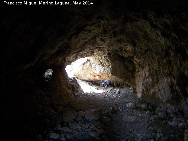 Cueva del Montas - Cueva del Montas. Salida hacia el pantano