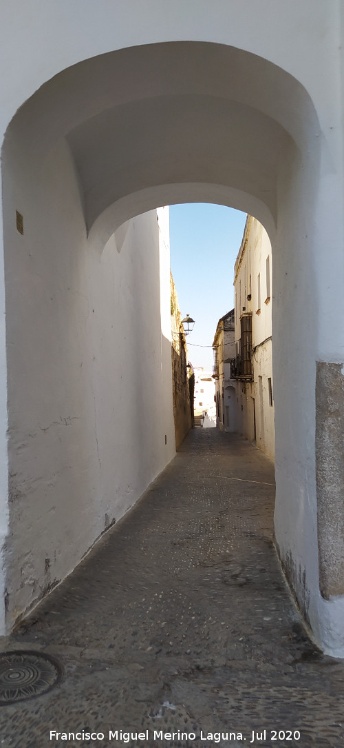 Calle Nueva - Calle Nueva. Arco de la Plaza del Cabildo
