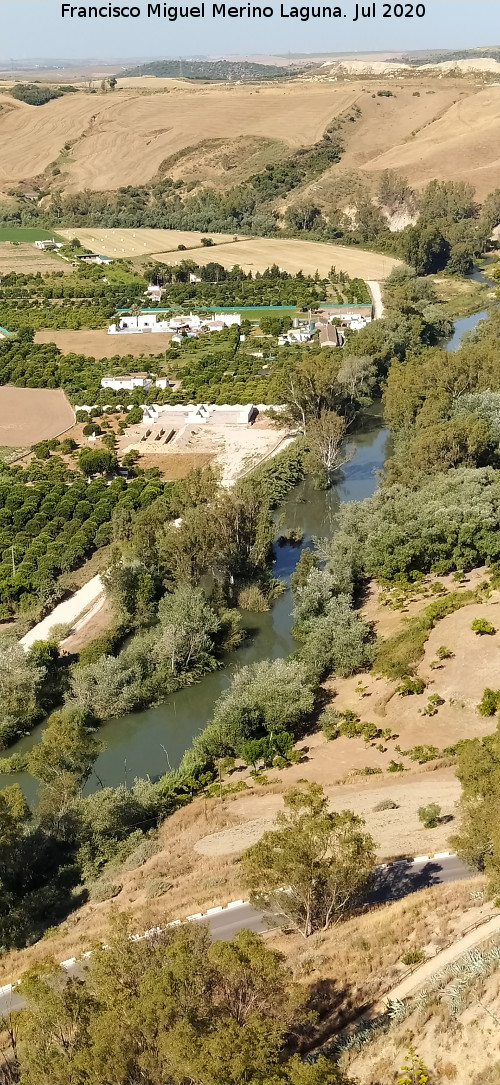 R�o Guadalete - R�o Guadalete. Desde el Mirador Plaza del Cabildo - Arcos de la Frontera