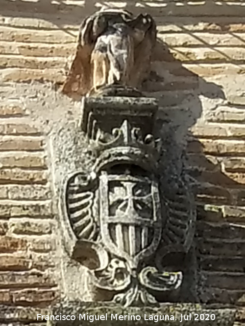Convento de las Mercerarias - Convento de las Mercerarias. Escudo mercedario