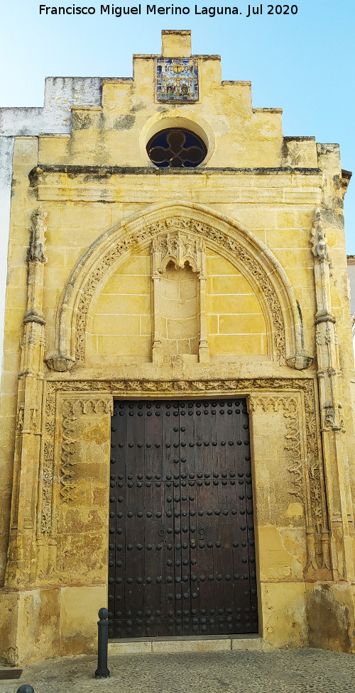Capilla de la Misericordia - Capilla de la Misericordia. Portada