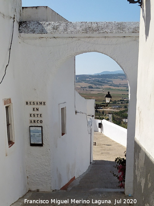 Mirador de Abades - Mirador de Abades. Arco de entrada