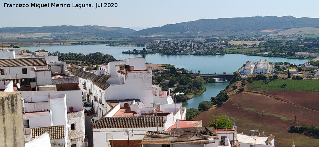 Pantano de Arcos de la Frontera - Pantano de Arcos de la Frontera. Desde el Mirador de Abades
