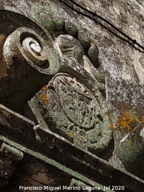 Palacio de Juan de Cuenca y Farf�n de los Godos - Palacio de Juan de Cuenca y Farf�n de los Godos. Escudo