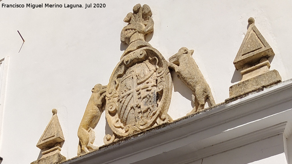 Palacio de la Calle Platera n� 10 - Palacio de la Calle Platera n� 10. Escudo