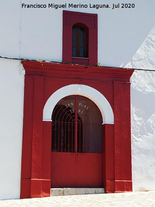 Ermita de San Blas - Ermita de San Blas. Portada