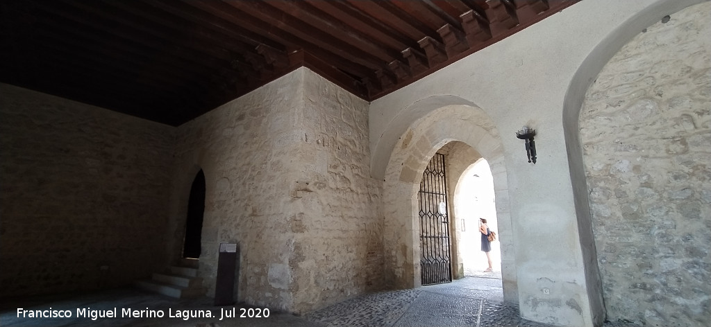 Castillo Palacio de los Ribera - Castillo Palacio de los Ribera. Entrada en el zagu�n