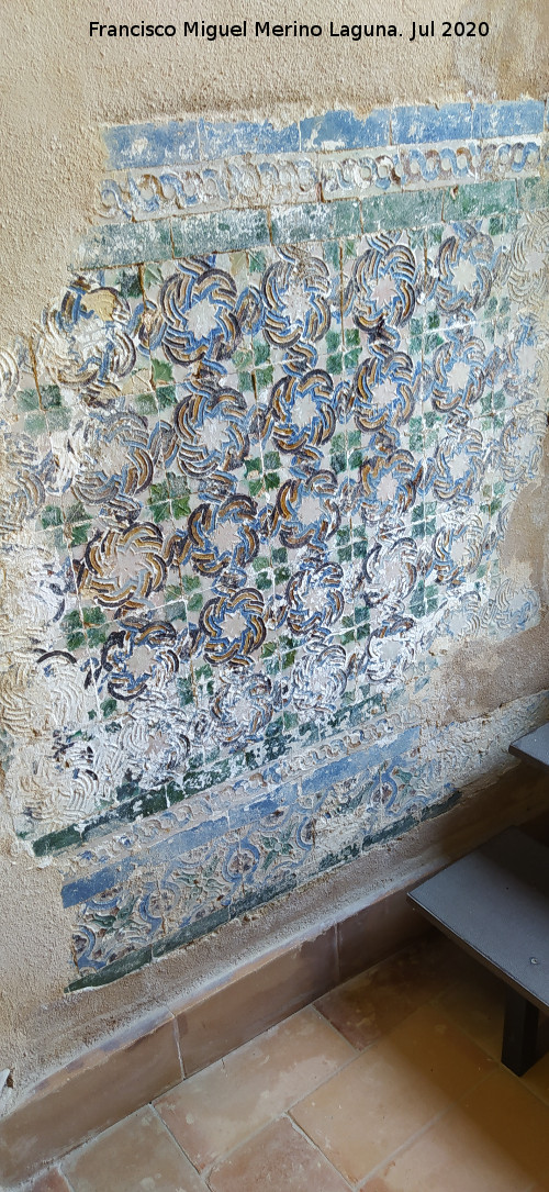 Castillo Palacio de los Ribera - Castillo Palacio de los Ribera. Azulejos