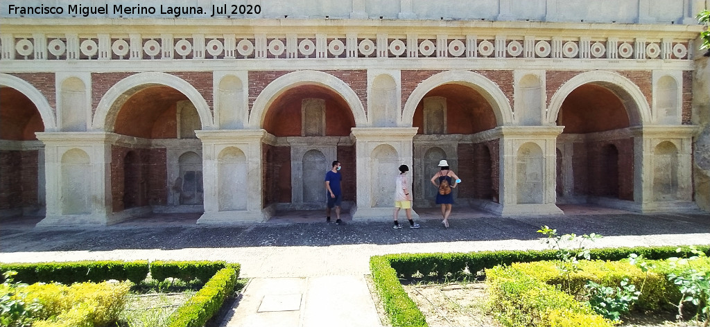 Castillo Palacio de los Ribera - Castillo Palacio de los Ribera. Logia del Jard�n Alto