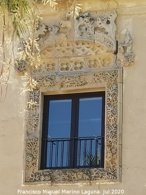 Castillo Palacio de los Ribera - Castillo Palacio de los Ribera. Ventana