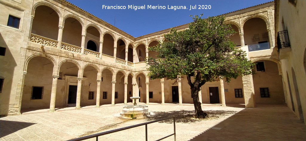 Castillo Palacio de los Ribera - Castillo Palacio de los Ribera. Patio