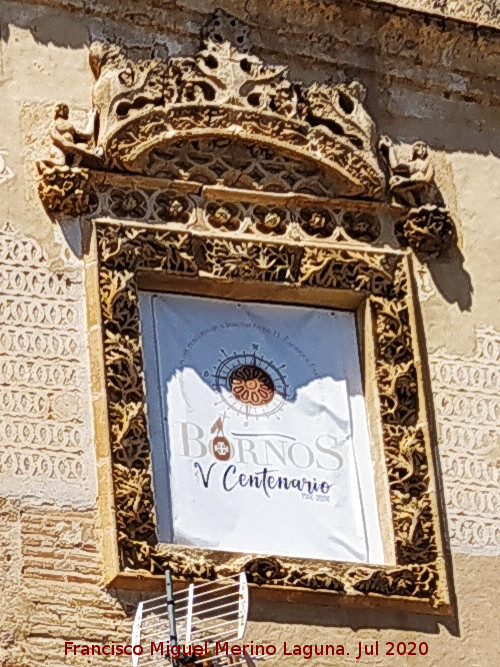 Castillo Palacio de los Ribera - Castillo Palacio de los Ribera. Ventana