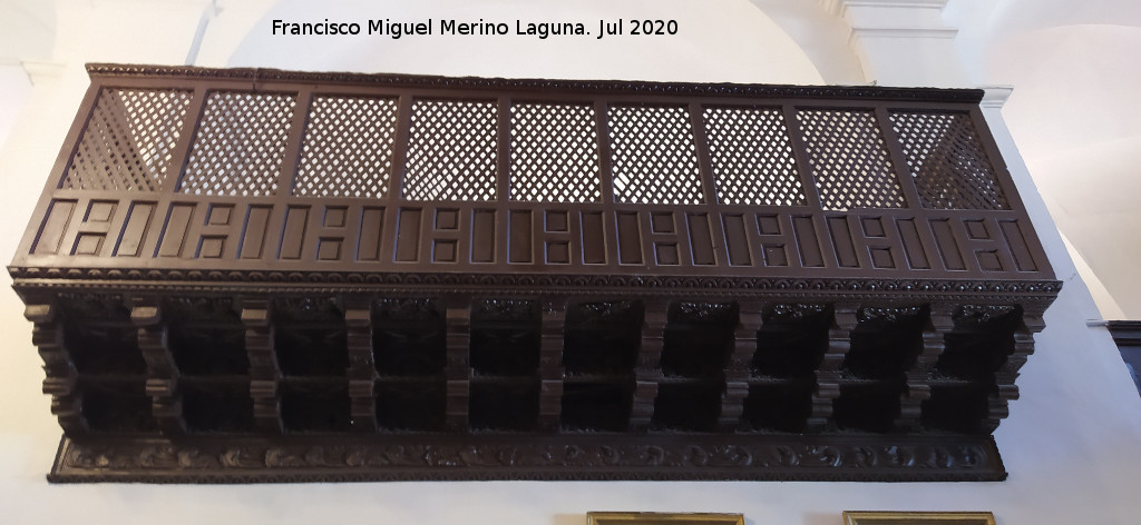 Iglesia de Santo Domingo de Guzm�n - Iglesia de Santo Domingo de Guzm�n. Balc�n interno